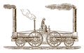 Historic eight-wheeled locomotive Ã¢â¬Å¾South CarolinaÃ¢â¬Å from 1831